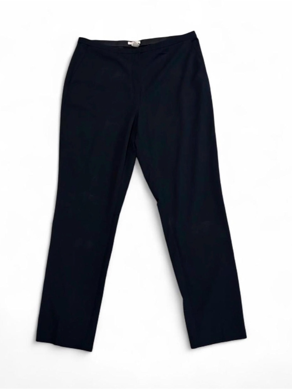 H&M Black Straight-Leg Dress Pants